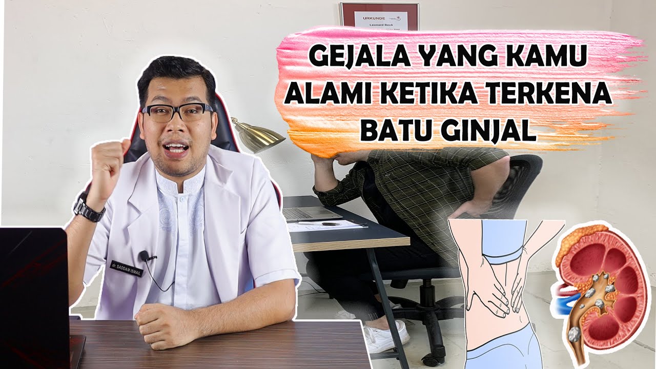 GEJALA YANG KAMU ALAMI KETIKA TERKENA BATU GINJAL - DOKTER SADDAM ISMAIL