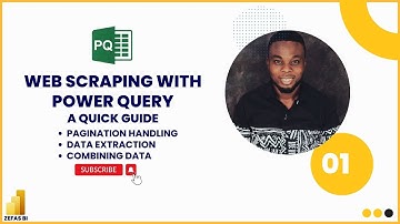 Web Scraping with Power Query - Handling Pagination - Data Extraction - Combining Data