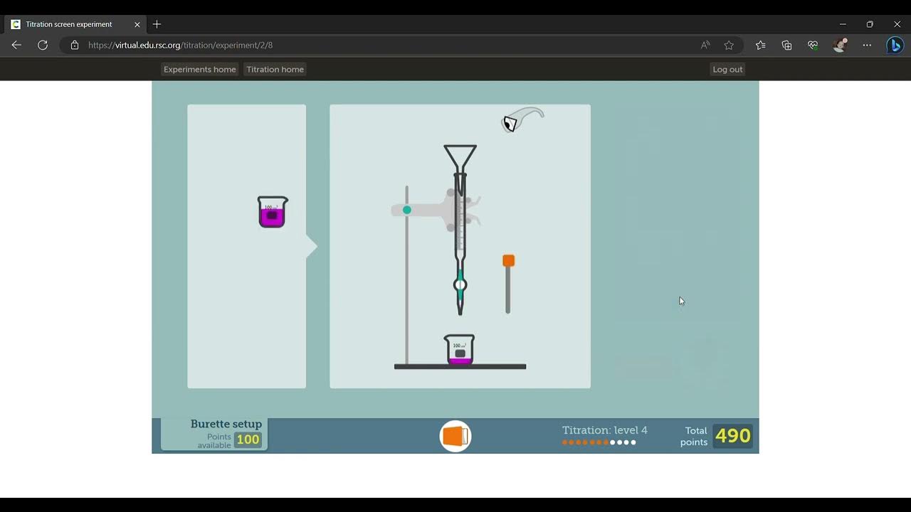 Titration screen experiment 4 Villagonza YouTube