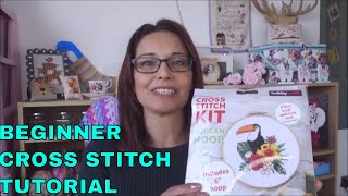 Beginner Cross Stitch Tutorial How To Start With A Cross Stitching Kit