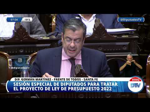 Diputado Martínez, Germán - Sesión Especial 16-12-2021 - PL