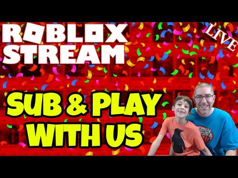 Roblox Live Sub And Play With Us Youtube - roblox live for