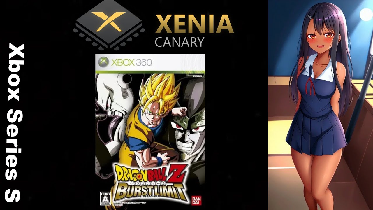 Dragon Ball Z Burst Limit on Xbox Series X/S Xenia Canary V1.1.4