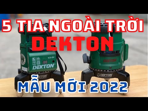 Video Máy bắn cốt Laser ngoài trời 5 tia DEKTON, Máy cân... - youtube