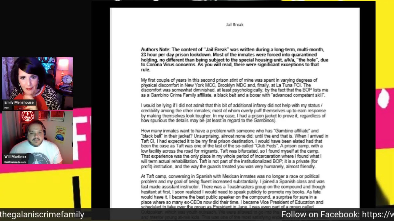 WTFrick LIVE ~ Organized Crime and Political Lines w/ Derek Meyer Galanis