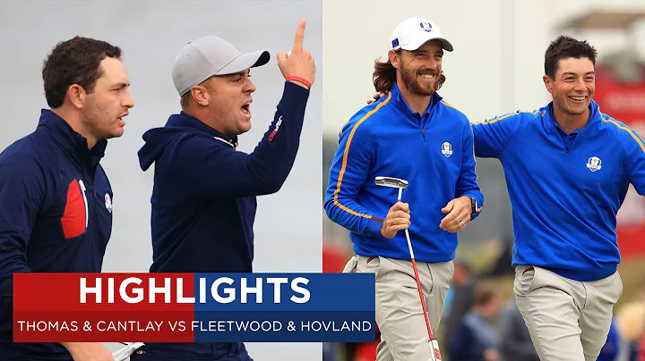 Thomas & Cantlay vs Fleetwood & Hovland | Extended...
