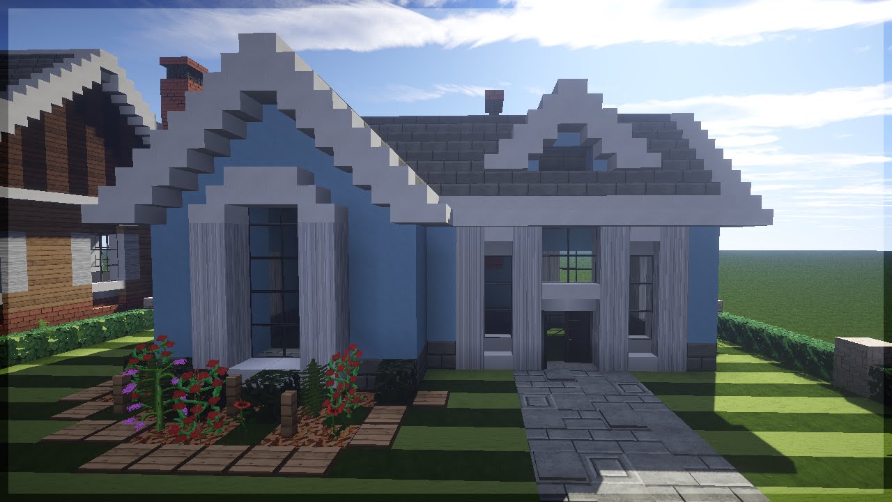 videos de minecraft construindo casas modernas