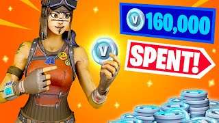 SPENDING 160,000+ V-Bucks in FORTNITE!! (Spending Spree #29)