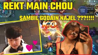 EVOS REKT A.K.A BANG TATO MAEN CHOU SAMBIL GODAIN NAJEL ??. FT JO ,SERU PARAH !!!