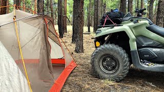 Solo ATV Camping Trip: I End Up Bailing From Camp!