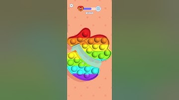 Fidget toys interesting pop it game play 