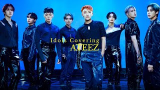 k-pop Idols covering Ateez songs