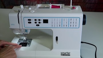 SMARTER by PFAFF 260c 3 Threading & Winding a Bobbin