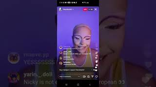 nicky doll - rpdr s12 - instagram live - thursday, 20 january 2022