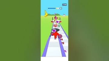 Very satisfying and relaxing ASMR level up runner game