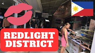 【4K】Sabang Redlight District at daylight - walking tour . Mindoro, Philippines 🇵🇭