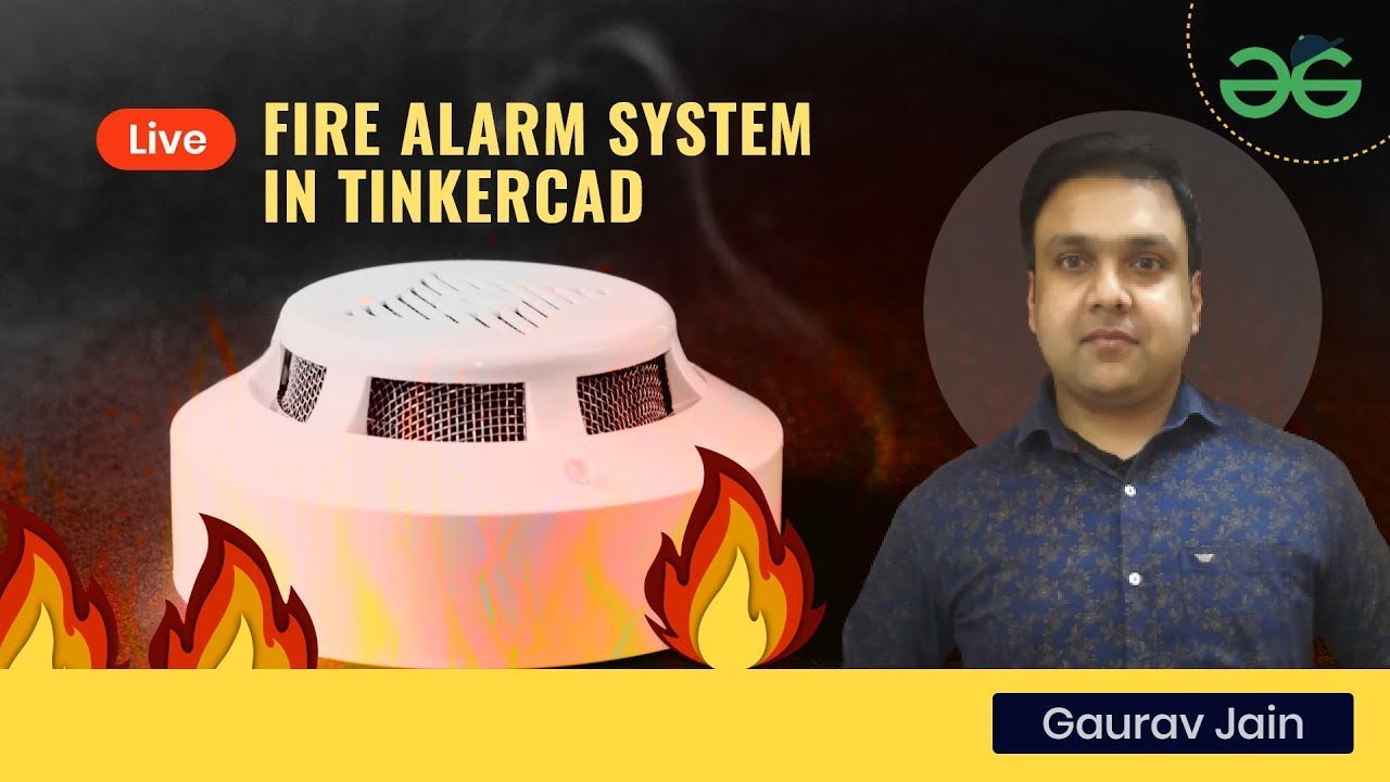 Fire Alarm System In Tinkercad - YouTube