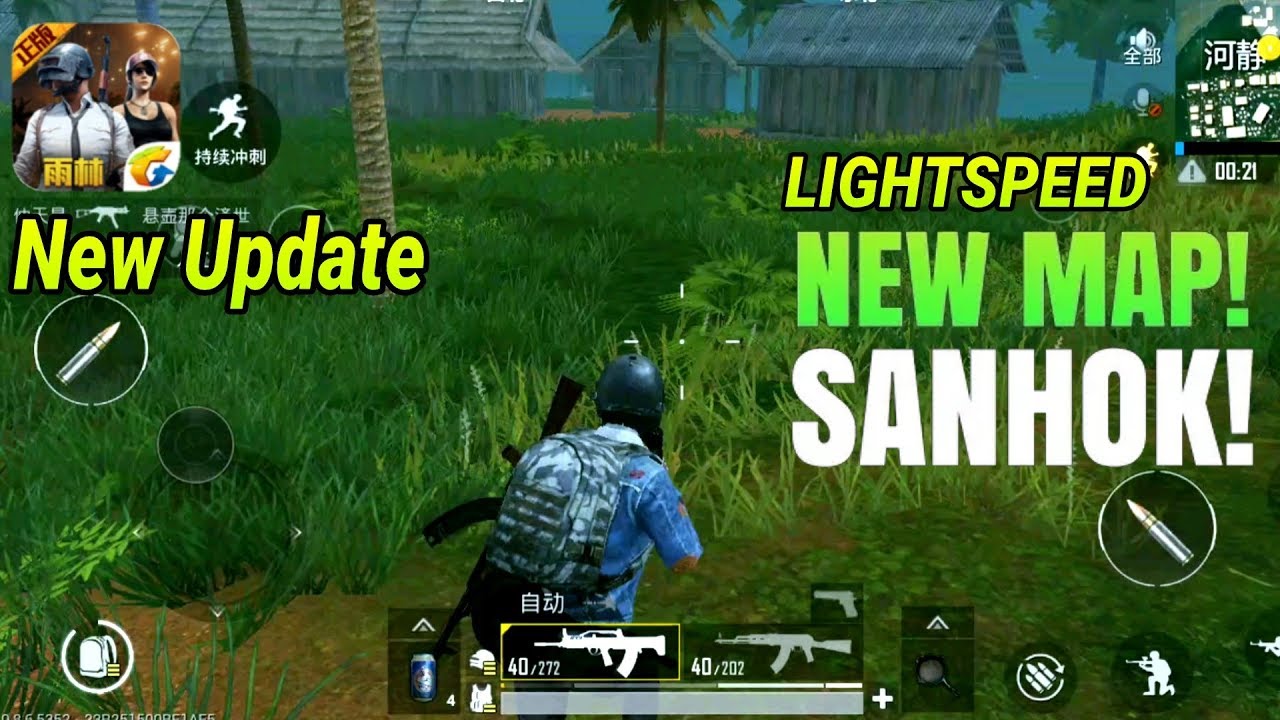 PUBG Mobile [SANHOK MAP Update] by LIGHTSPEED - [Android/IOS] Gameplay Full  HD - 