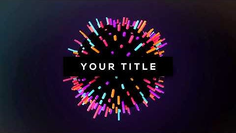 Abstract 3D Ident After Effects Template