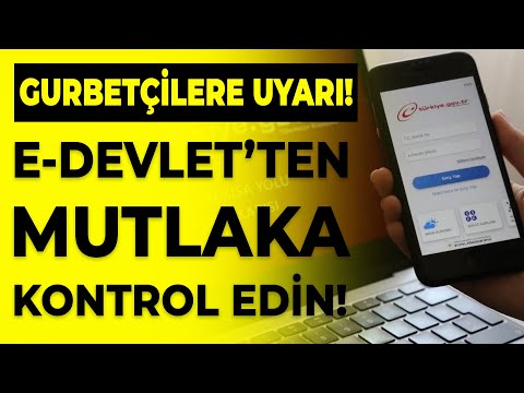 Video: Yurtdışına Seyahat Yasağı Nasıl Kontrol Edilir