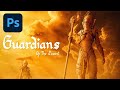 Creating Guardians of the Desert in Photoshop. Step by Step instructions.