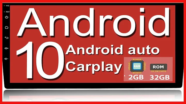 Binize Android 10 Double Din Car Stereo 10.1 Inch Compatible with Carplay Android Auto Touch Screen