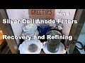 Silver Cell Anode Filters Recovery and Refining Part 4