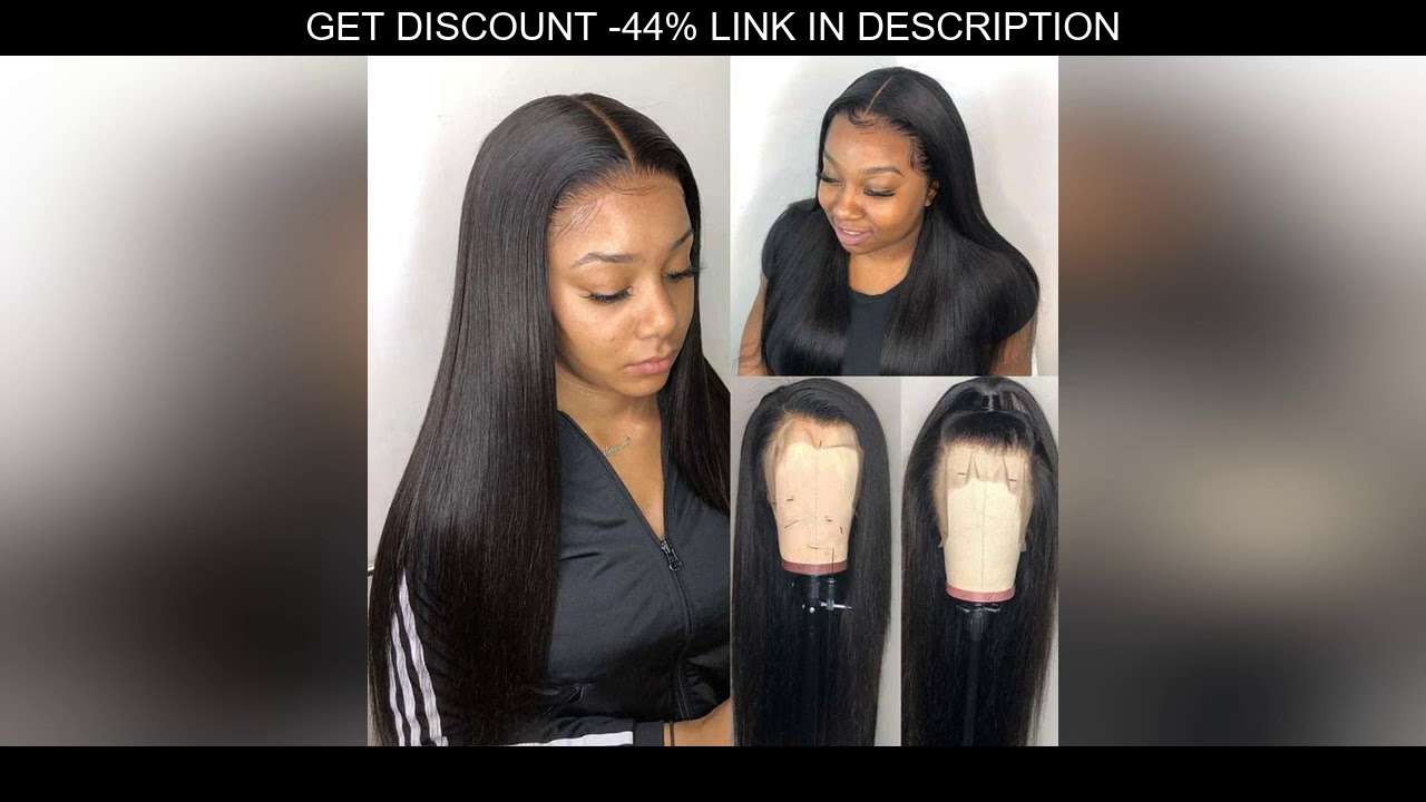 lace front human hair wigs for Black Women straight hd frontal bob wig brazilian afro short long 30