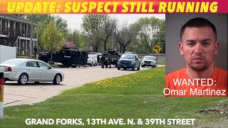 UPDATE: Attempted Grand Forks Murder Suspect Still Running Tuesday Evening
