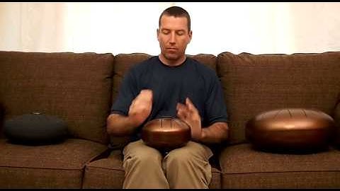 HAPI Drum Mini D Akebono steel tongue drum demo from HapiSteelTongueDrum.com