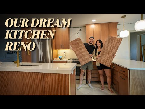 Installing Hardware and Trim!! | OUR DREAM KITCHEN RENOVATION
