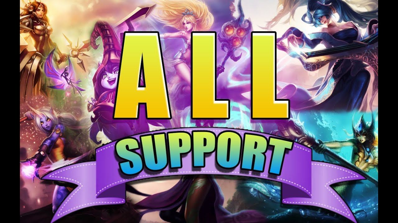 league of legends gameplay 2019 ALL SUPPORT | Directo League of Legends