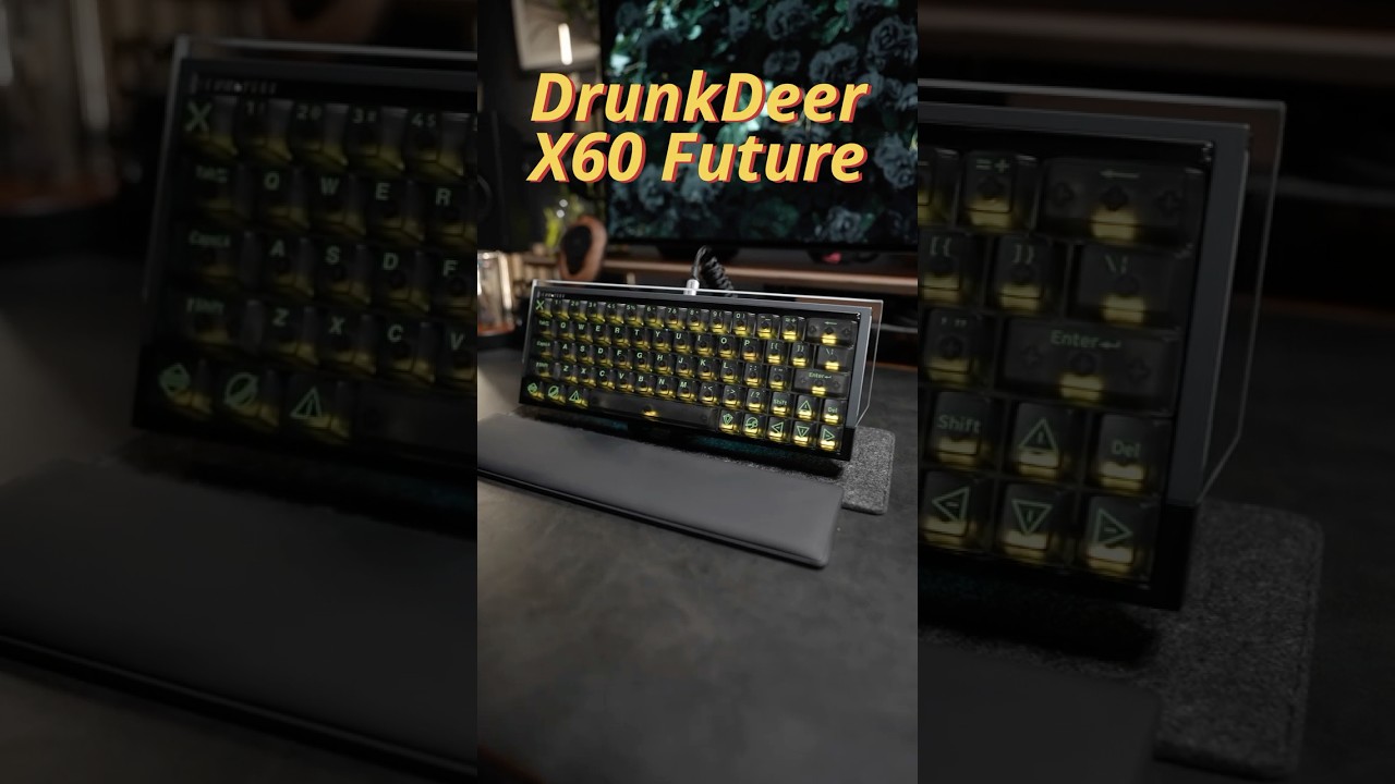 Design & Specs ◎ Gaming Keyboard DrunkDeer X60 Future #keyboard