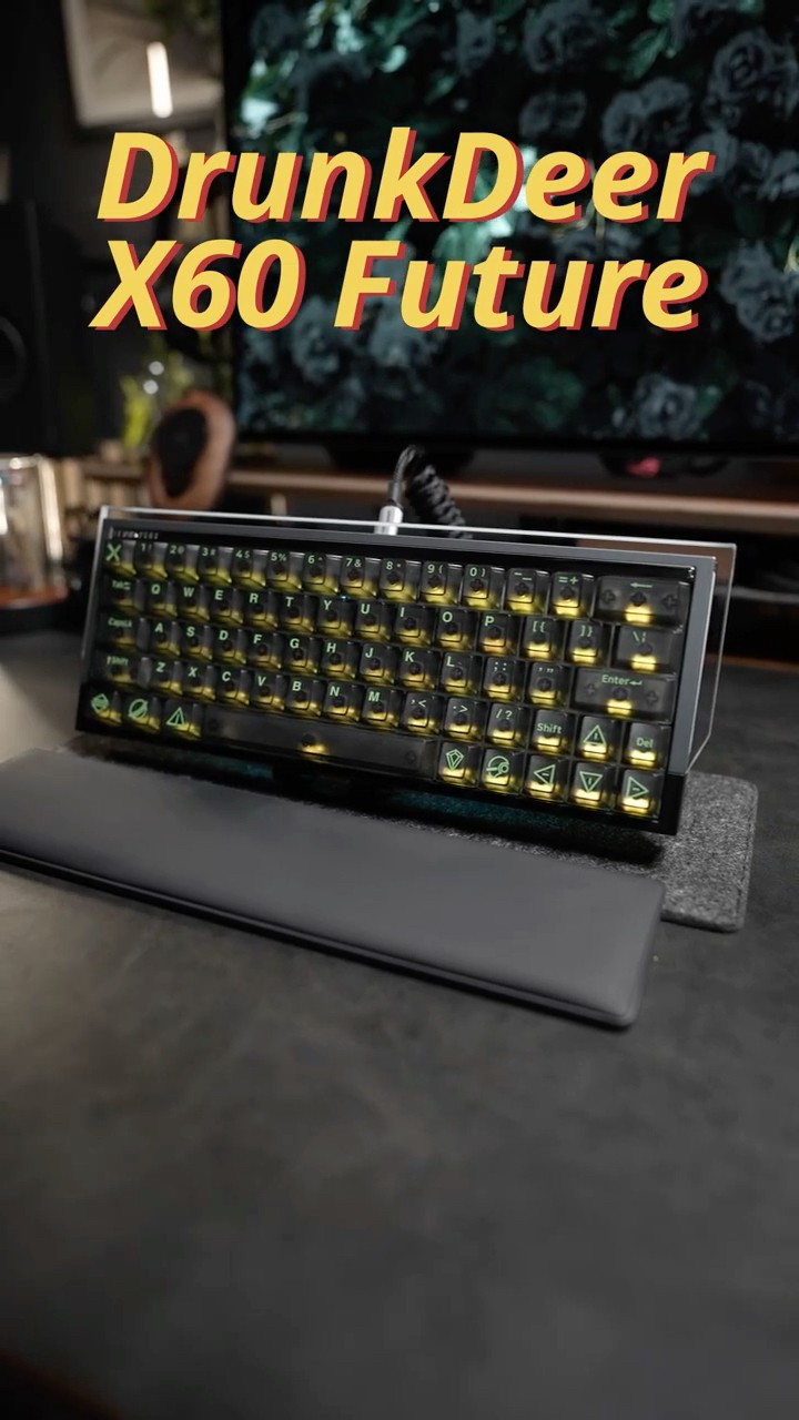 Design & Specs ◎ Gaming Keyboard DrunkDeer X60 Future #keyboard