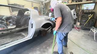 Pontiac Trans am Bandit build . Installing Tubular A Arms.adjustable coilover shocks. more bodywork😀