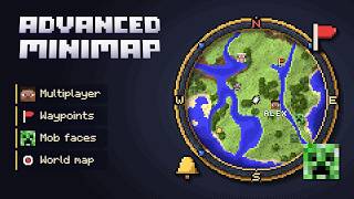 This is the BEST MINIMAP ADDON for Minecraft Bedrock Edition! Update