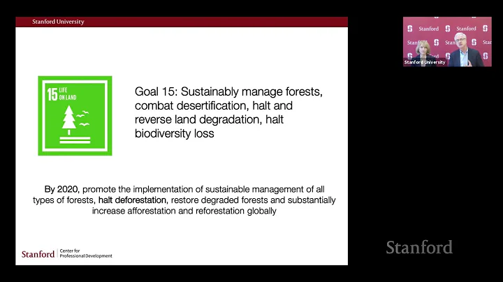 Stanford Webinar - Ecosystems of Change: Partnering to increase the impact of sustainability efforts