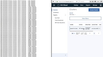 Deploy speech to text watson app on IBM Container using terraform