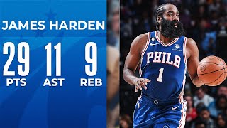 James Harden's Near TRIPLE-DOUBLE Performance In 76ers W! | October 24, 2022