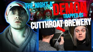 The NIGHT A DEMON Trapped Us | TWIN PARANORMAL REACTION | The Cutthroat Brewing Co.