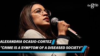 Alexandria Ocasio-Cortez addresses crime
