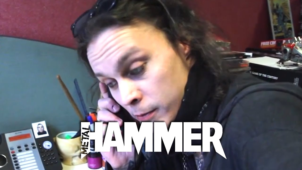 Ville Editing The HIM Tears On Tape Metal Hammer Fanpack Magazine 