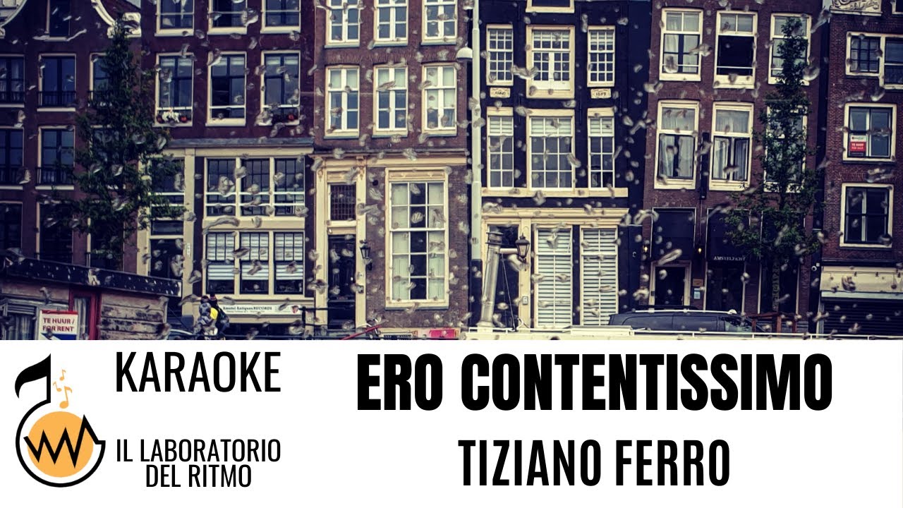 ed ero contentissimo tiziano ferro