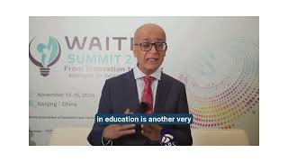 Deodat Maharaj MD UN Technology Bank for the Least Developed Countries at the WAITRO summit in China