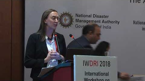 Day 2: IWDRI 2018: TS-3A Financing Disaster Resilient Infrastructure