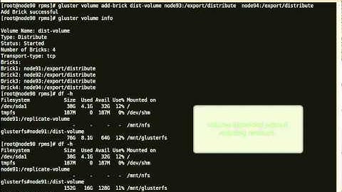 How to Expand and Rebalance a Gluster Storage Volume