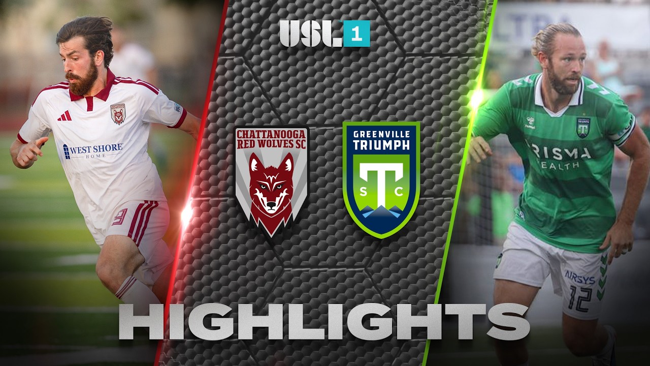 9.5.2026 | Chattanooga Red Wolves SC vs. Greenville Triumph SC - Game Highlights