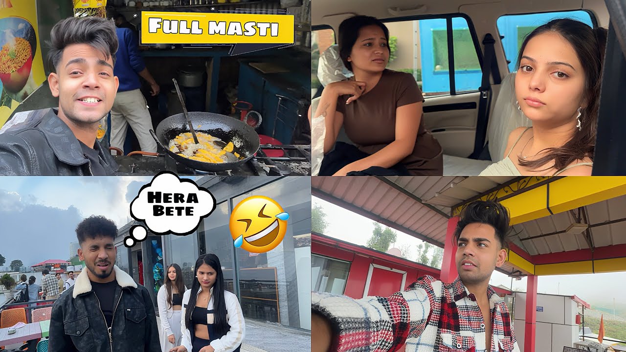 Masoorie Mai Moj Kat Diye 🤣 || Full Masti 🤣 || ABID Vlogs