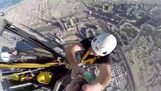 Burj Khalifa Platform Inspection Top Of The Spire Andy Veall Full Hd