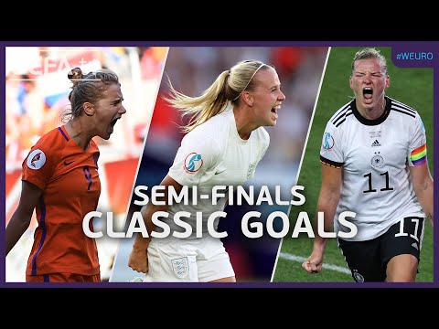 ⚽ MIEDEMA, MEAD, POPP | Classic #WEURO Semi-Finals' Goals!